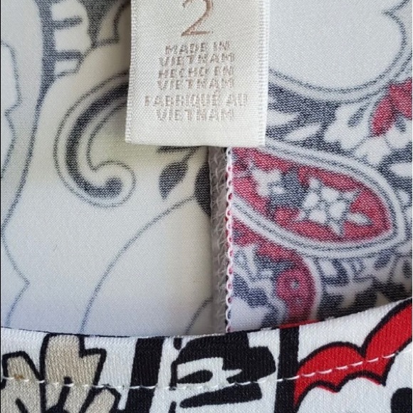 Chico's Multi colored size 2 or 3 dress - Picture 3 of 4